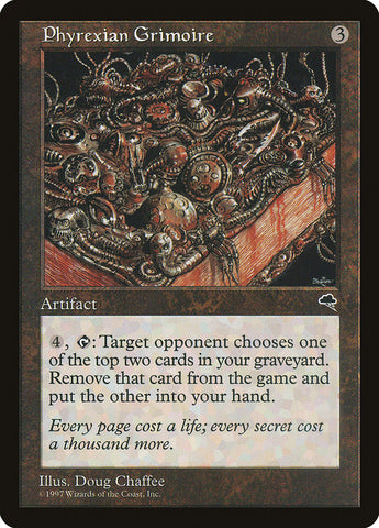 Phyrexian Grimoire [Tempest] (TMP 301)