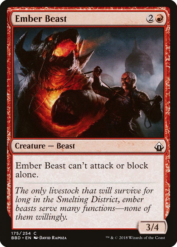 Ember Beast [Battlebond] (BBD 175)