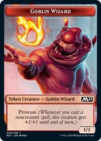 Goblin Wizard // Weird Double-sided Token [Core Set 2021 Tokens] (TM21 8)