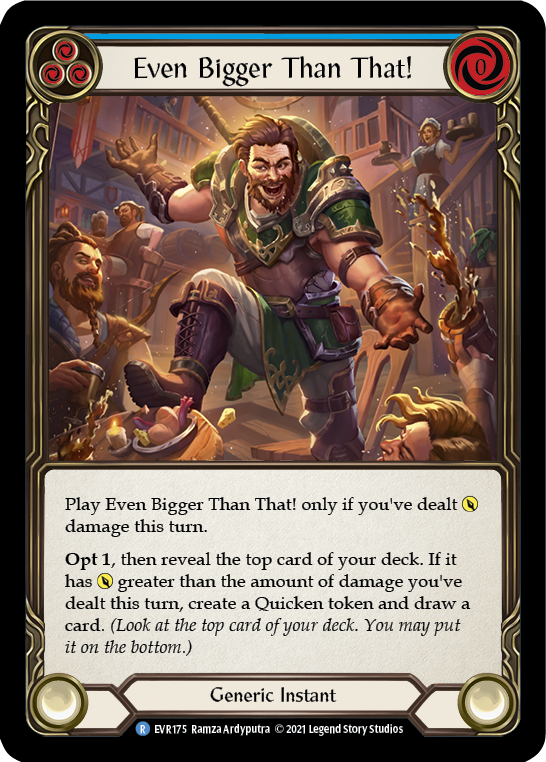 Even Bigger Than That! (Blue) [EVR175] 1st Edition Normal