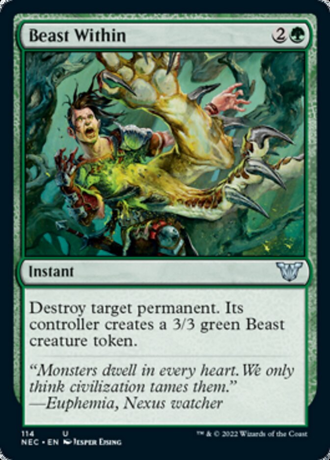Beast Within [Kamigawa: Neon Dynasty Commander] (NEC 114)