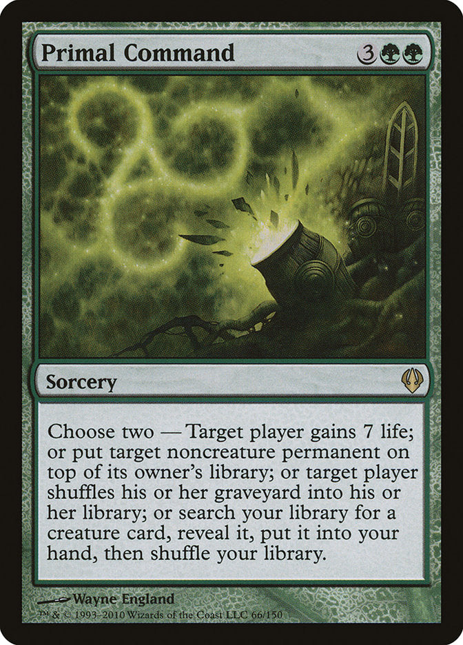 Primal Command [Archenemy] (ARC 66)