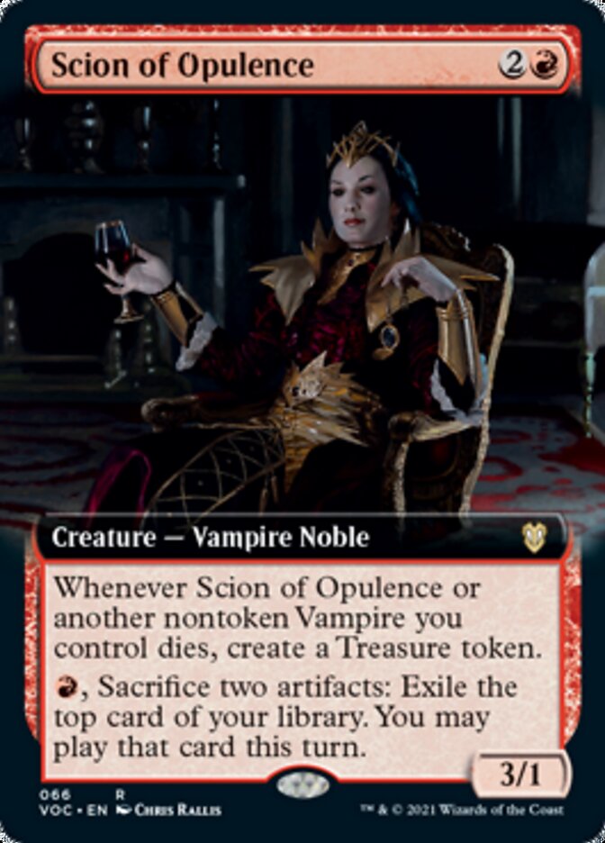 Scion of Opulence (Extended) [Innistrad: Crimson Vow Commander] (VOC 66)