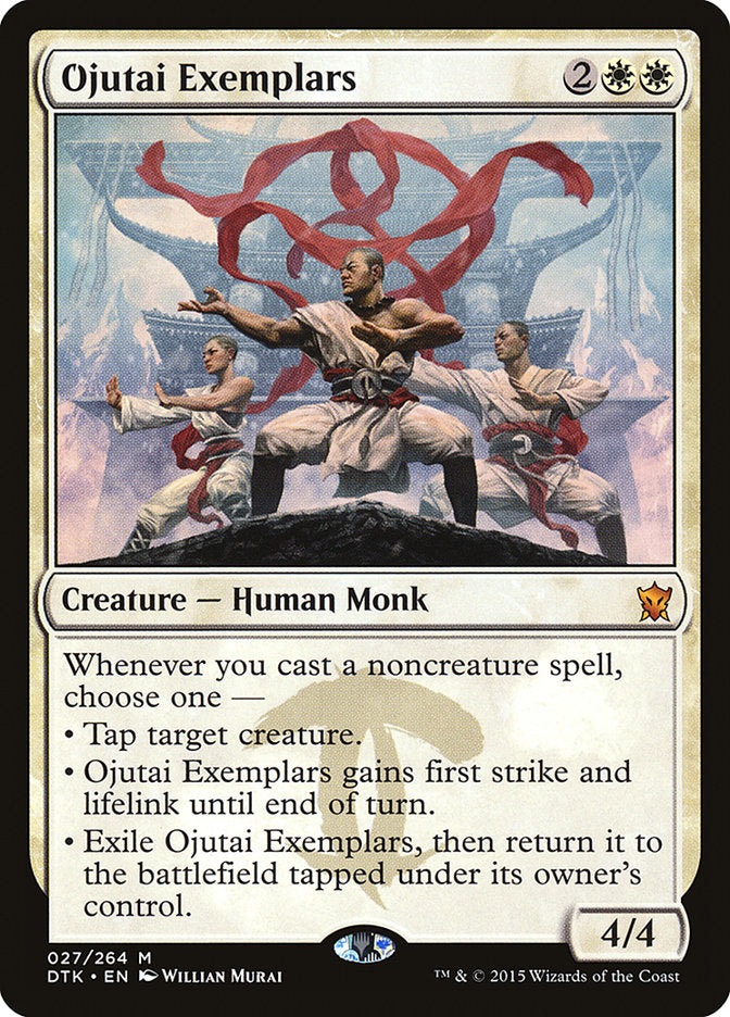 Ojutai Exemplars [Dragons of Tarkir] (DTK 27)