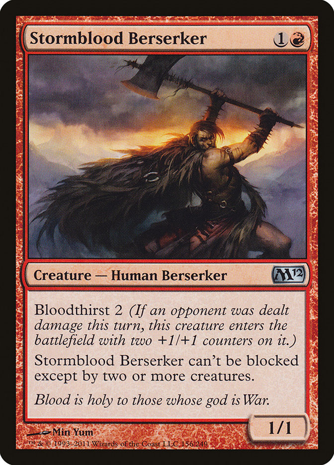 Stormblood Berserker [Magic 2012] (M12 156)
