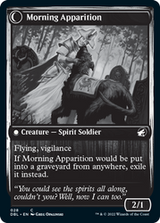 Mourning Patrol // Morning Apparition [Innistrad: Double Feature] (DBL 28)
