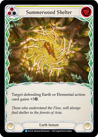Summerwood Shelter (Yellow) [ELE126] 1st Edition Normal
