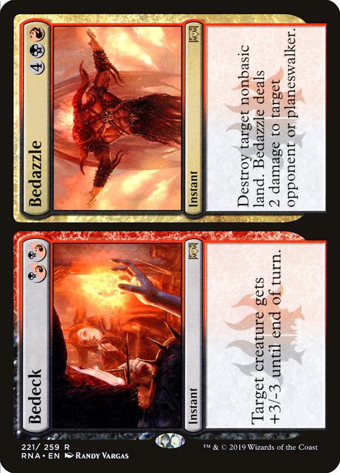 Bedeck // Bedazzle [Ravnica Allegiance] (RNA 221)
