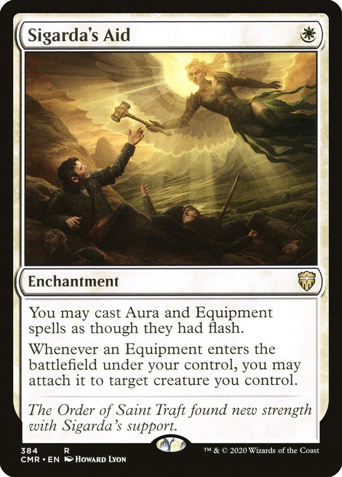 Sigarda's Aid [Commander Legends] (CMR 384)