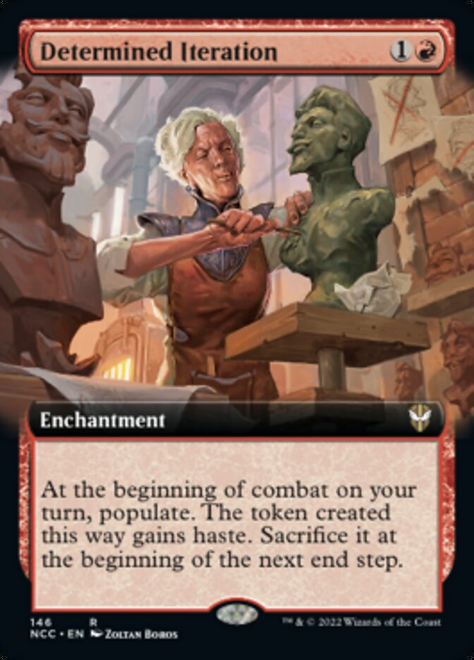 Determined Iteration (Extended Art) [Streets of New Capenna Commander] (NCC 146)