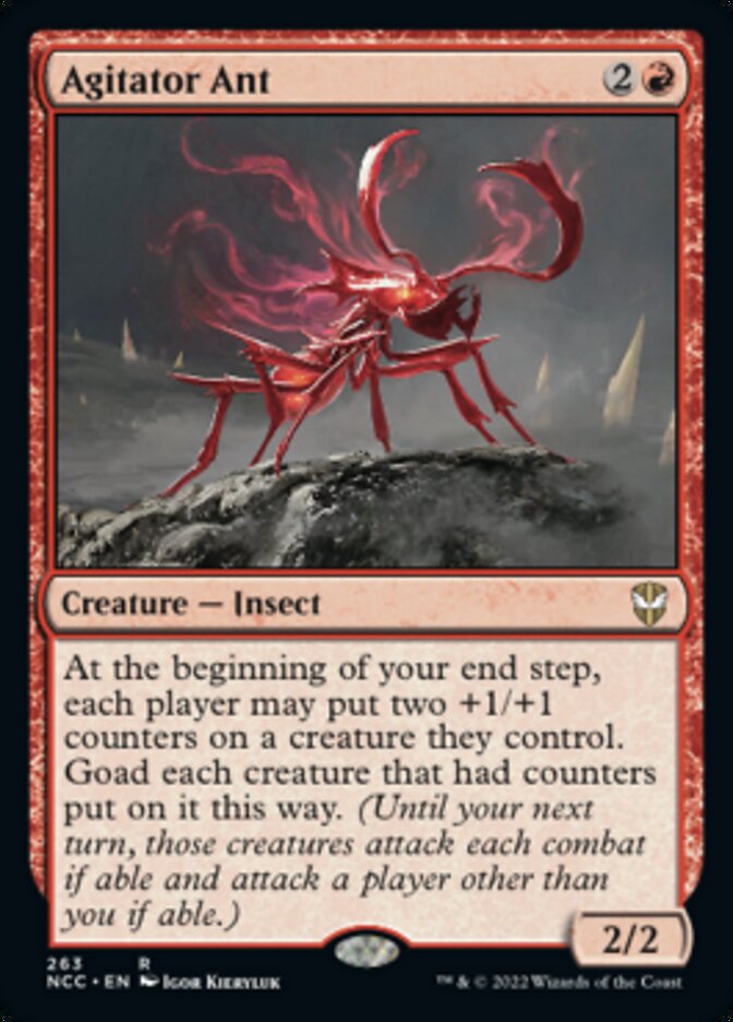 Agitator Ant [Streets of New Capenna Commander] (NCC 263)