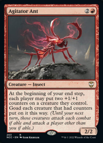 Agitator Ant [Streets of New Capenna Commander] (NCC 263)