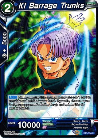 Ki Barrage Trunks [BT5-036]