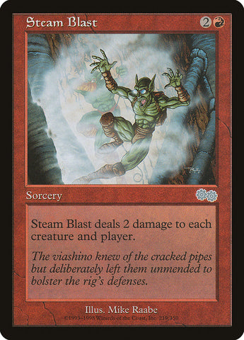 Steam Blast [Urza's Saga] (USG 219)