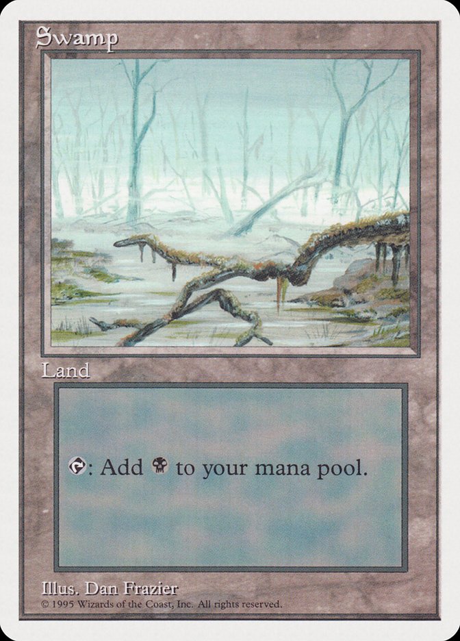 Swamp (White Fog in Center) [Rivals Quick Start Set] (RQS 57)