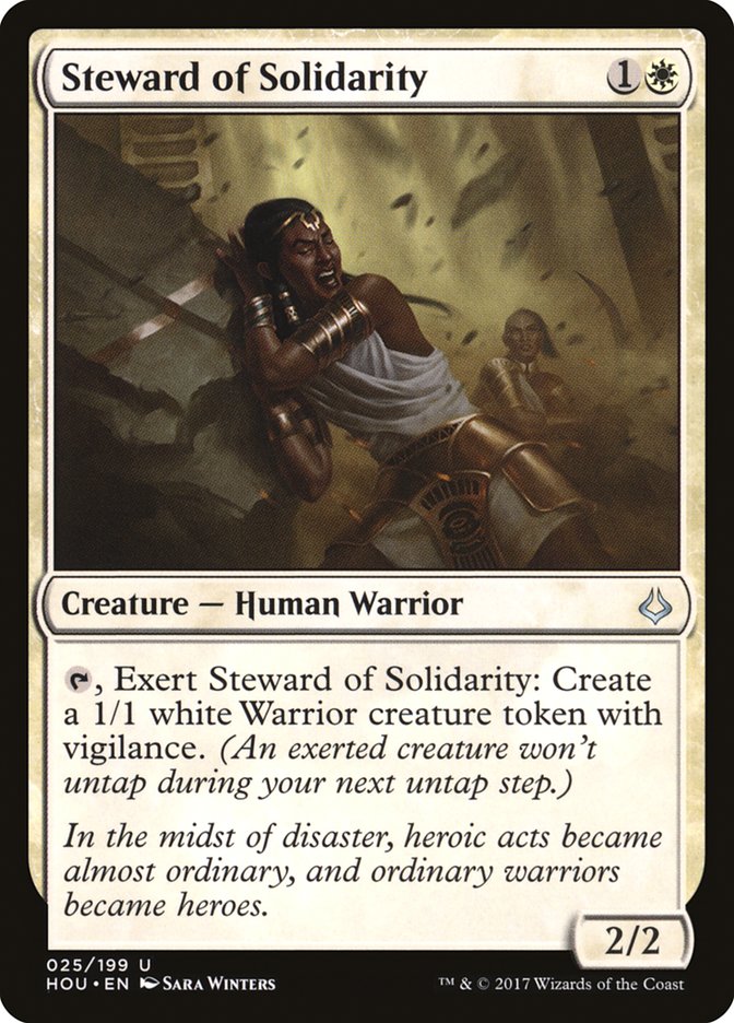 Steward of Solidarity [Hour of Devastation] (HOU 25)
