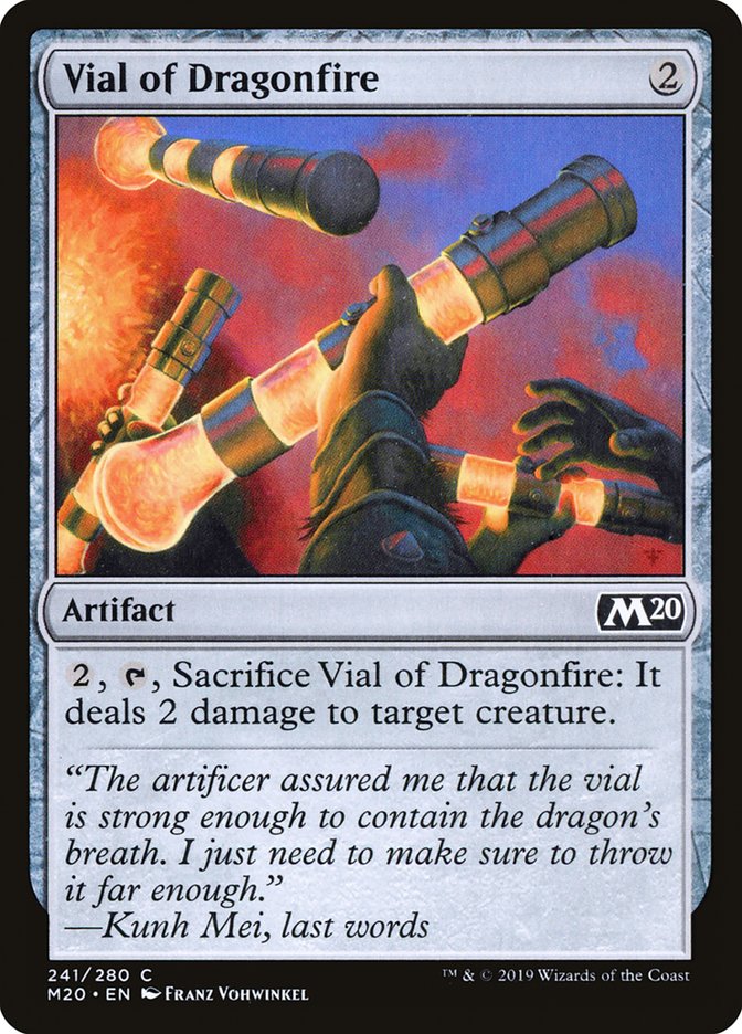 Vial of Dragonfire [Core Set 2020] (M20 241)