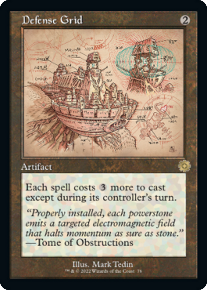 Defense Grid (Schematic) [The Brothers' War Retro Artifacts]