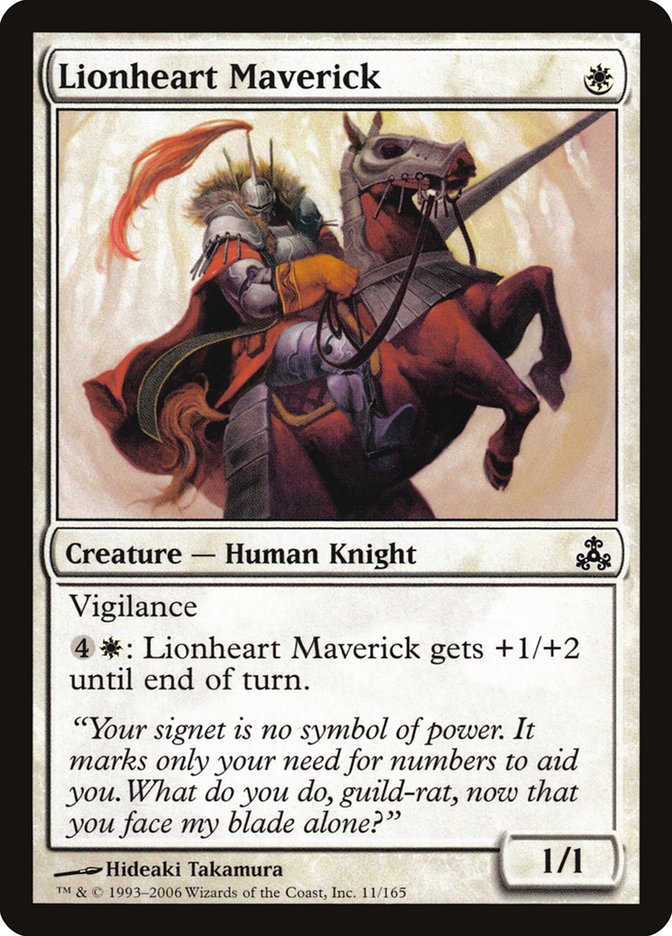 Lionheart Maverick [Guildpact] (GPT 11)