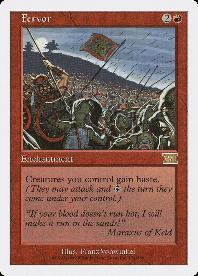 Fervor [Classic Sixth Edition] (6ED 174)