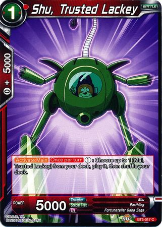 Shu, Trusted Lackey [BT5-017]