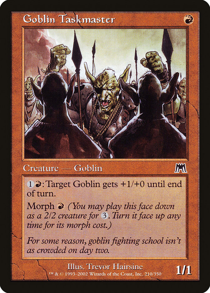 Goblin Taskmaster [Onslaught] (ONS 210)