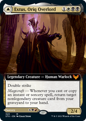 Extus, Oriq Overlord // Awaken the Blood Avatar (Extended) [Strixhaven: School of Mages] (STX 323)