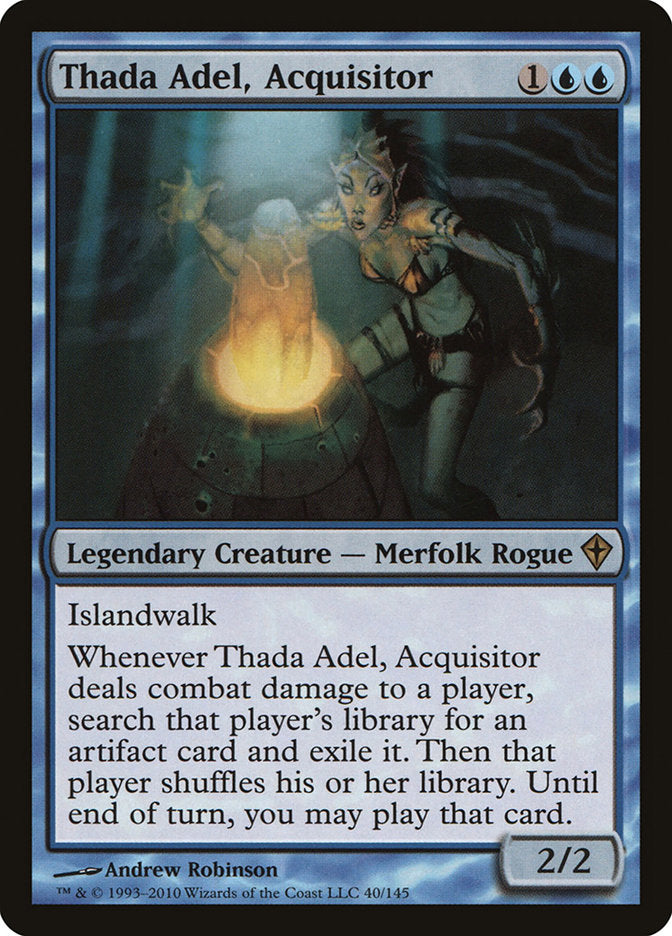 Thada Adel, Acquisitor [Worldwake] (WWK 40)