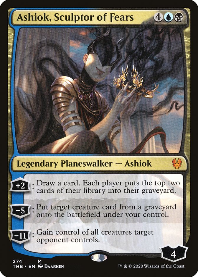 Ashiok, Sculptor of Fears [Theros Beyond Death] (THB 274)
