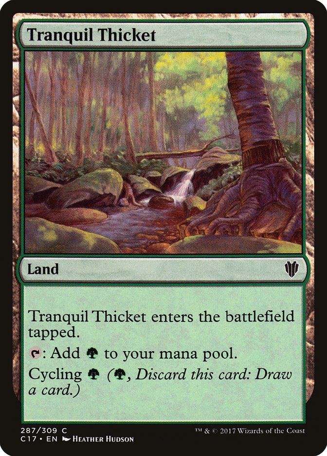Tranquil Thicket [Commander 2017] (C17 287)