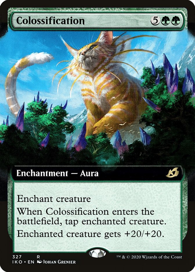 Colossification (Extended Art) [Ikoria: Lair of Behemoths] (IKO 327)