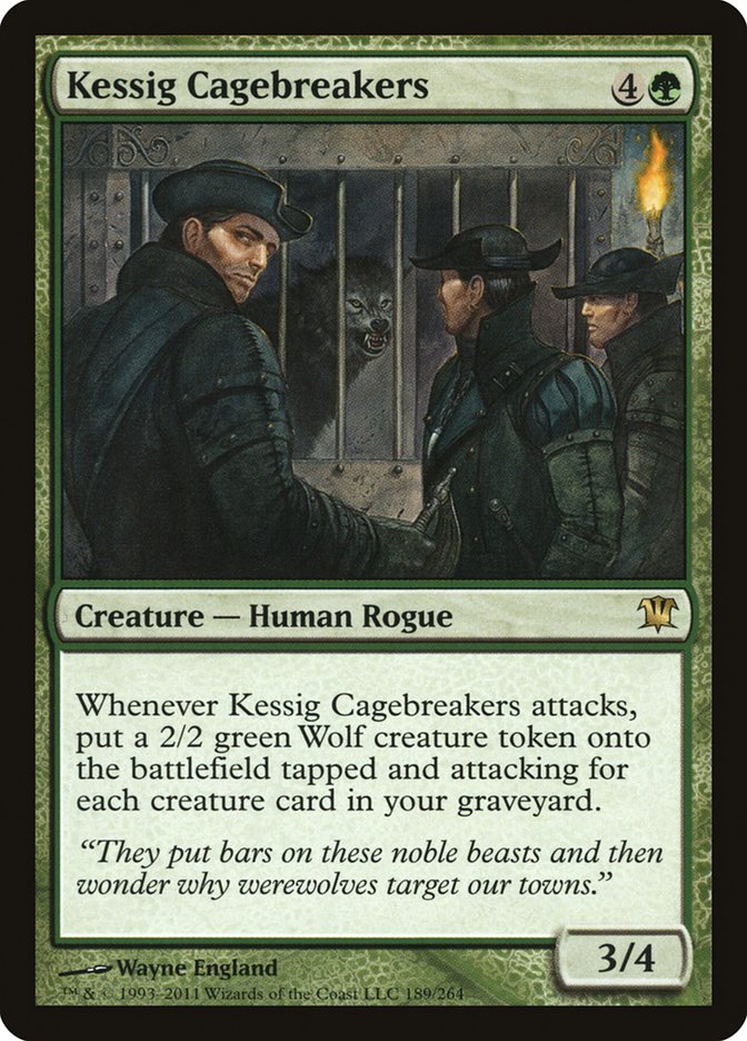 Kessig Cagebreakers [Innistrad] (ISD 189)