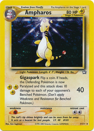 Ampharos (1/111) [Neo Genesis]