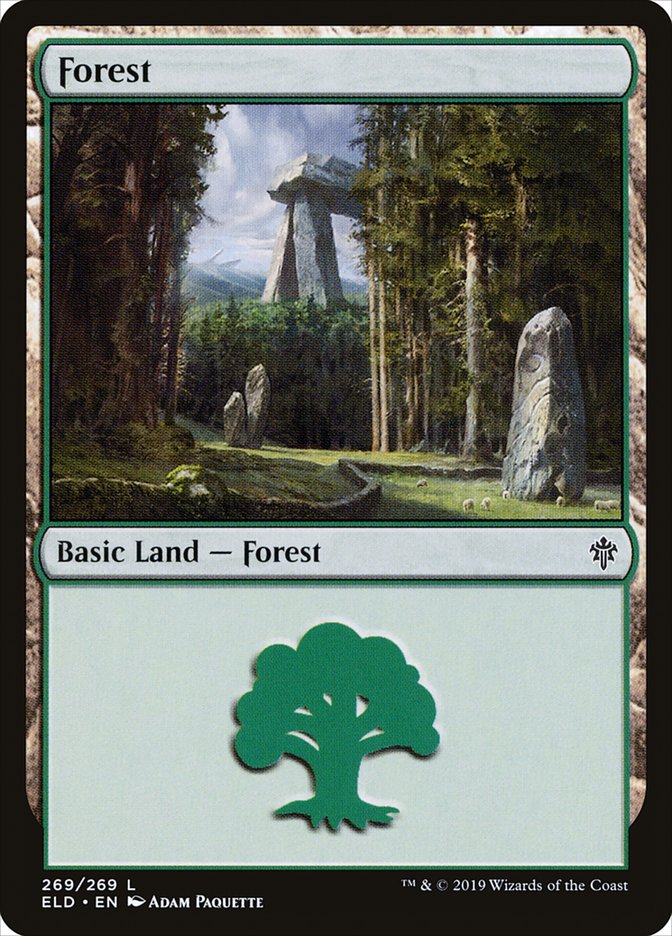 Forest (#269) [Throne of Eldraine] (ELD 269)