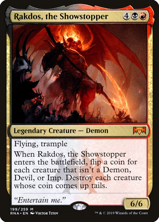 Rakdos, the Showstopper [Ravnica Allegiance] (RNA 199)