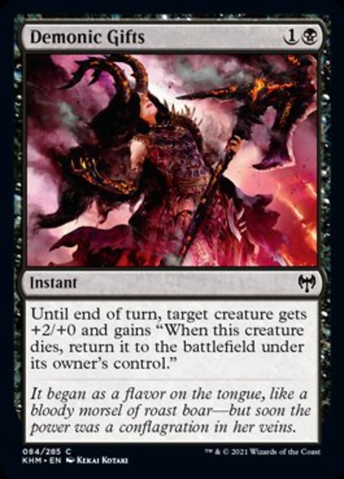 Demonic Gifts [Kaldheim] (KHM 84)