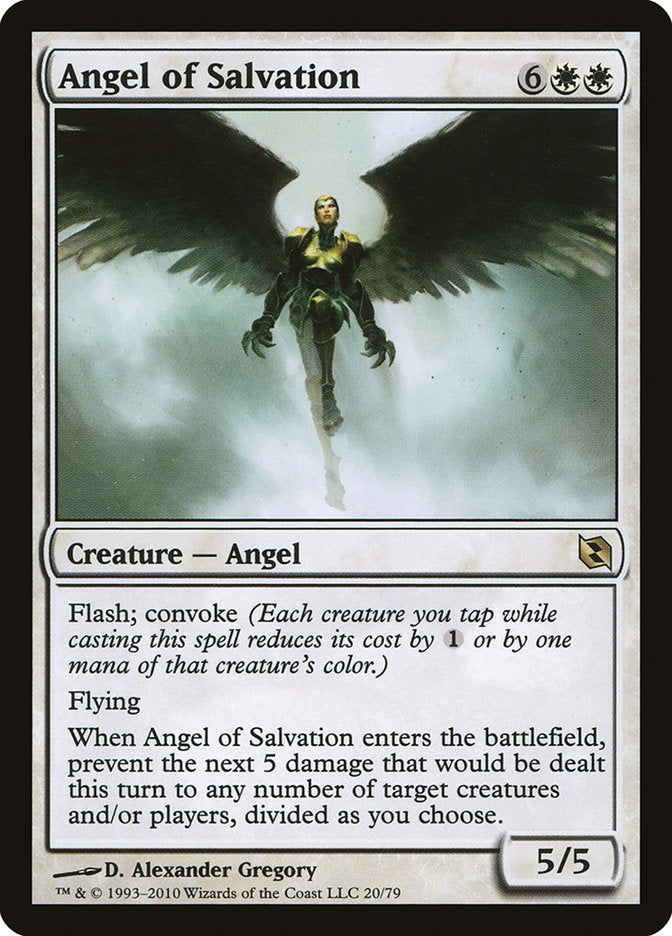 Angel of Salvation [Duel Decks: Elspeth vs. Tezzeret] (DDF 20)