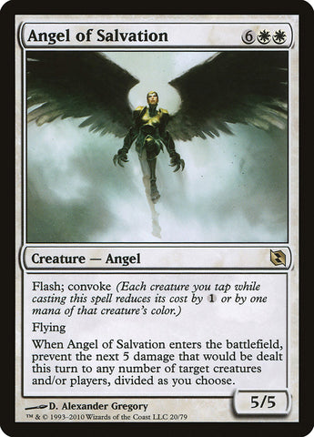Angel of Salvation [Duel Decks: Elspeth vs. Tezzeret] (DDF 20)