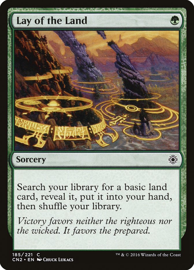 Lay of the Land [Conspiracy: Take the Crown] (CN2 185)