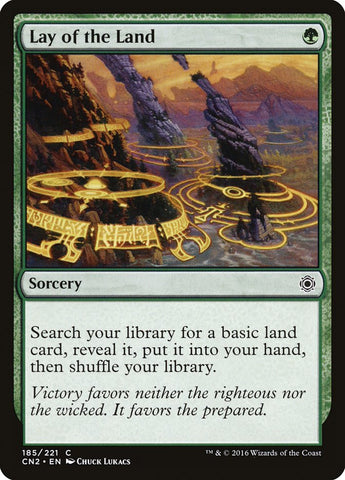 Lay of the Land [Conspiracy: Take the Crown] (CN2 185)