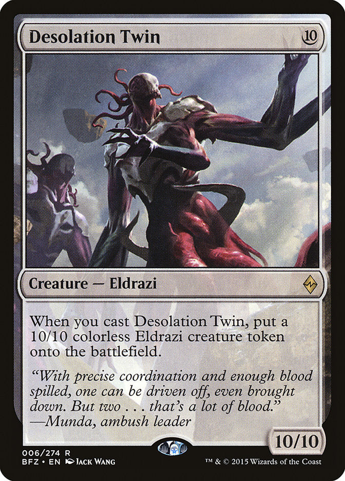 Desolation Twin [Battle for Zendikar] (BFZ 6)