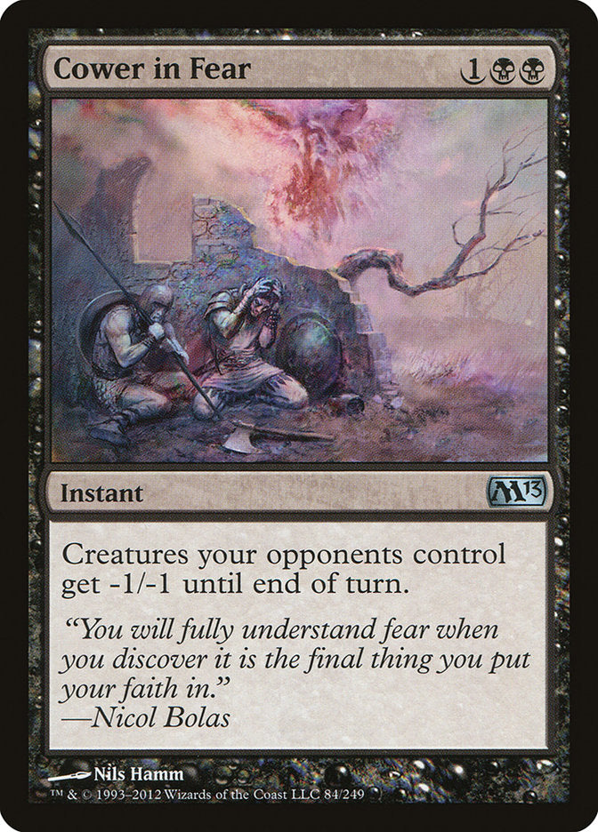 Cower in Fear [Magic 2013] (M13 84)