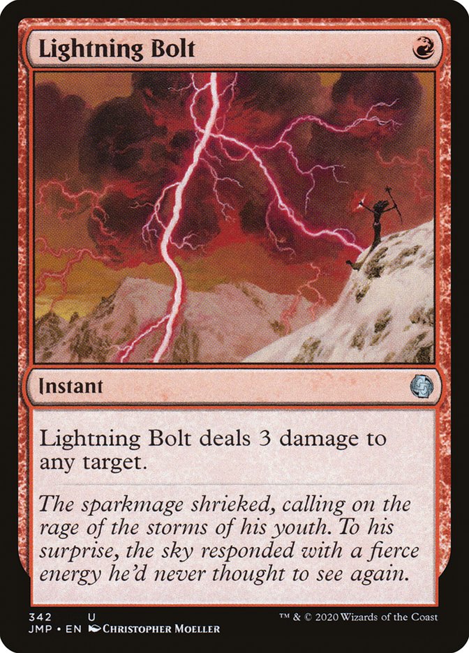 Lightning Bolt [Jumpstart] (JMP 342)
