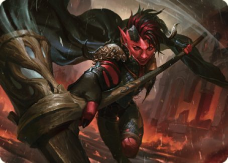Karlach, Fury of Avernus Art Card [Commander Legends: Battle for Baldur's Gate Art Series]