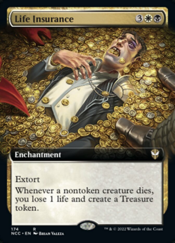 Life Insurance (Extended Art) [Streets of New Capenna Commander] (NCC 174)