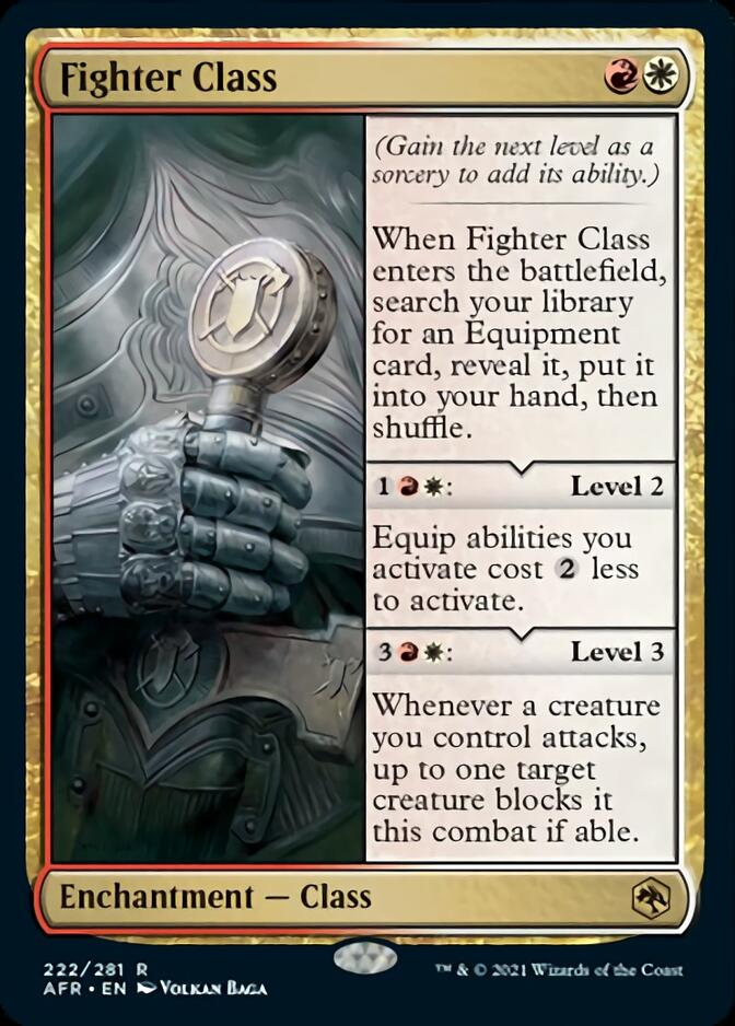 Fighter Class [Dungeons & Dragons: Adventures in the Forgotten Realms] (AFR 222)