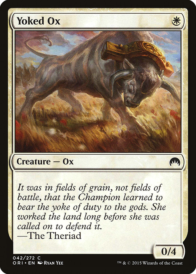 Yoked Ox [Magic Origins] (ORI 42)