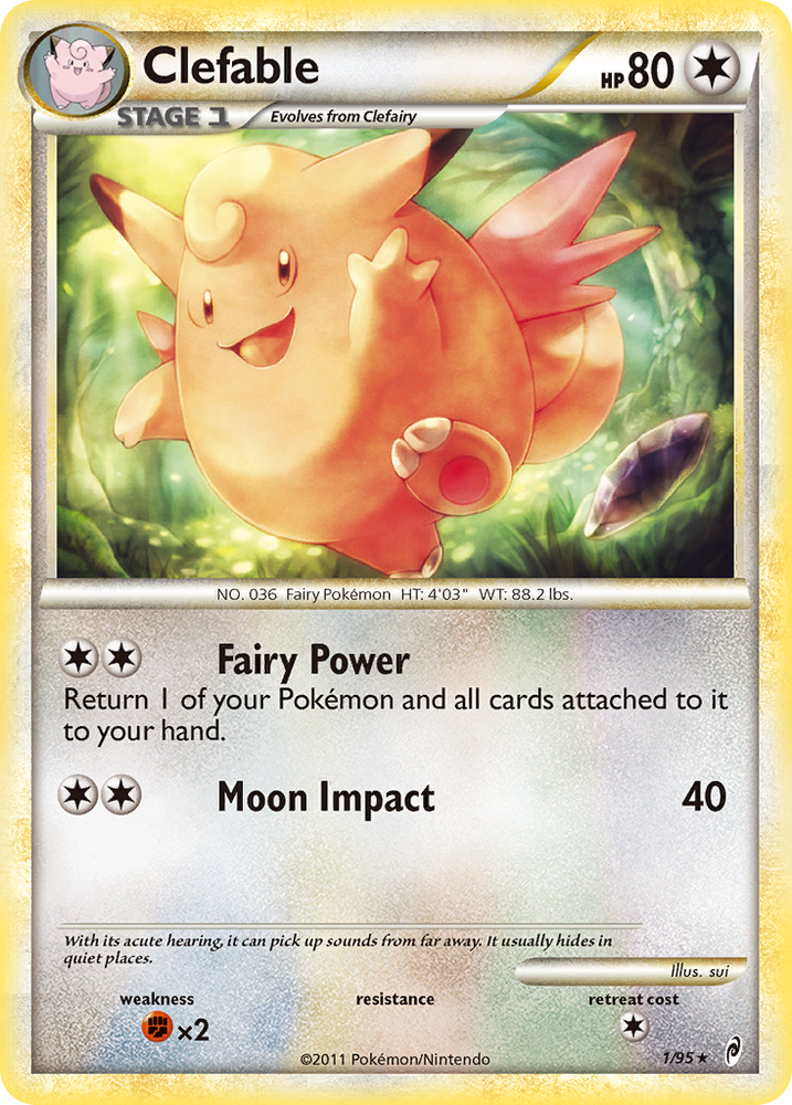 Clefable (1/95) [Call of Legends]