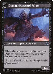 Kindly Stranger // Demon-Possessed Witch [Shadows over Innistrad] (SOI 119)