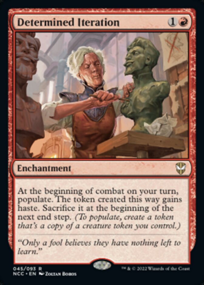Determined Iteration [Streets of New Capenna Commander] (NCC 45)